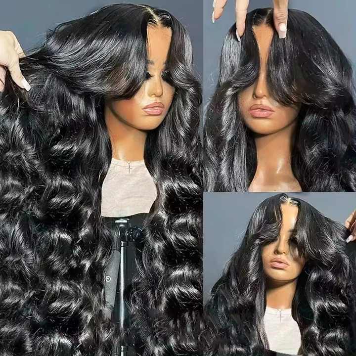 6x4 200% density women's hair wig black women Vietnamese hair
